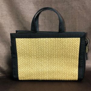 Eric Javits straw tote bag